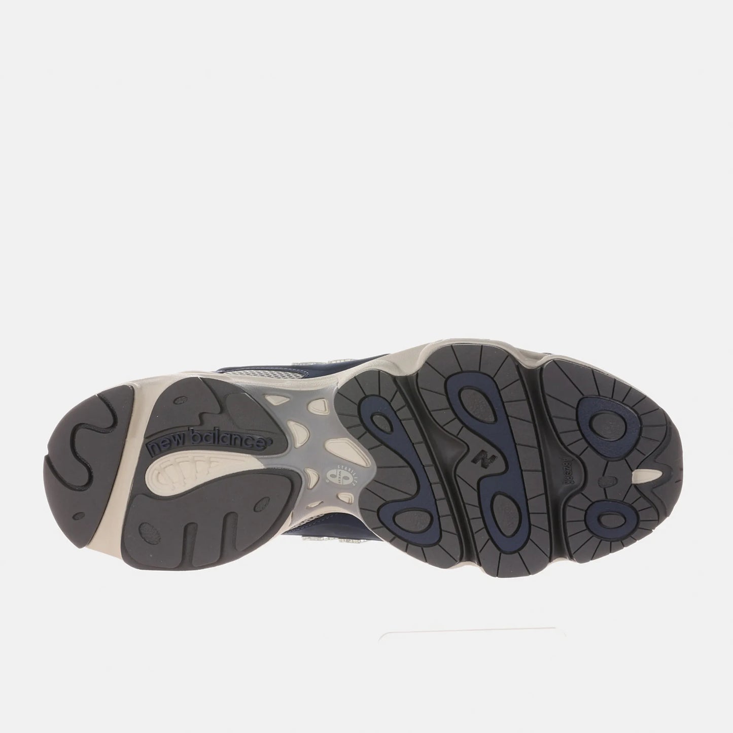 Tênis New Balance 1000 bege claro/marinho