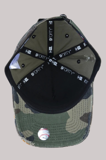 BONÉ NEW ERA 9FORTY A-FRAME DESTROYED MLB NEW YORK YANKEES CAMUFLADO MBP19BON066