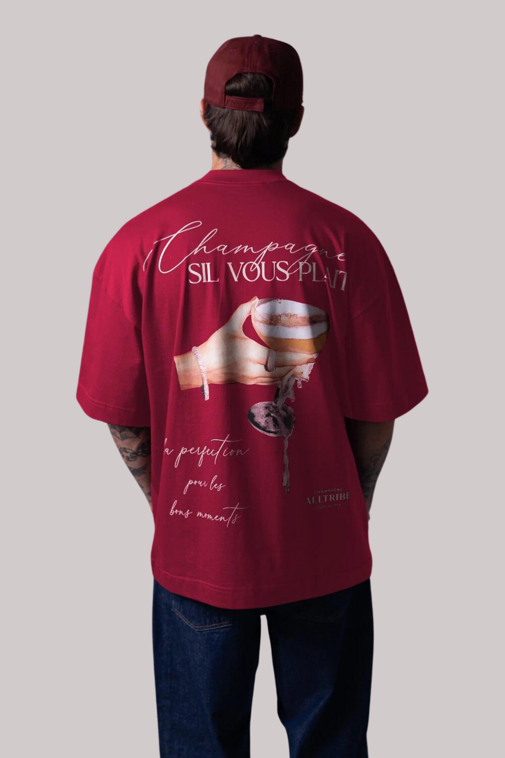 CAMISETA ALLTRIBE OVERSIZED CHAMPAGNE ATB MANIA