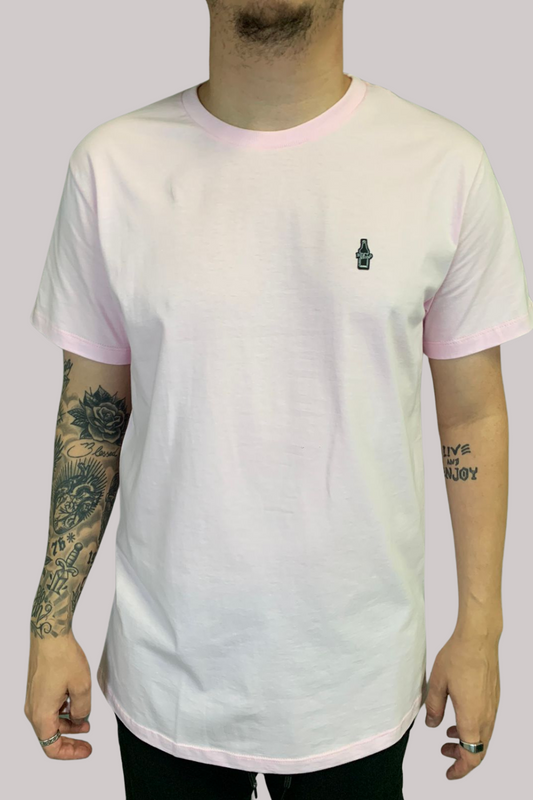CAMISETA ROCK SODA BASICA ROSA