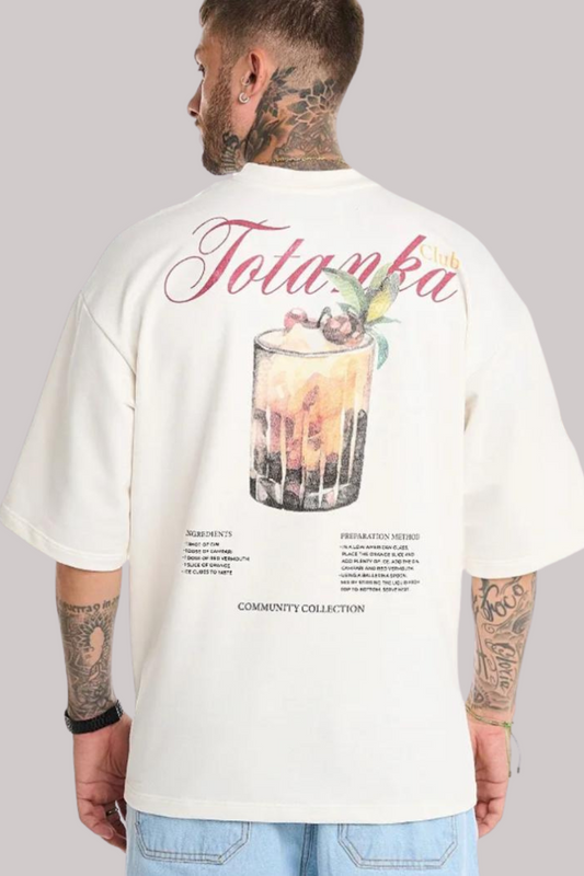 CAMISETA TOTANKA OVERSIZED NEGRONI