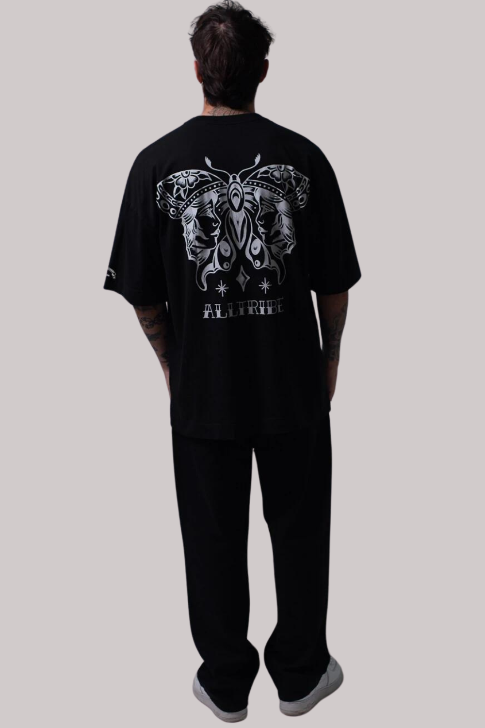 CAMISETA ALLTRIBE OVERSIZED BUTTERFLY