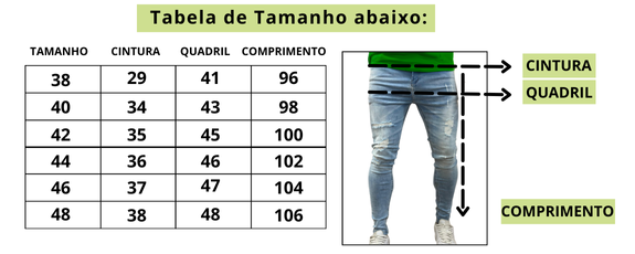 CALÇA LLEVA JEANS RETA TEXTURIZADA LL9107