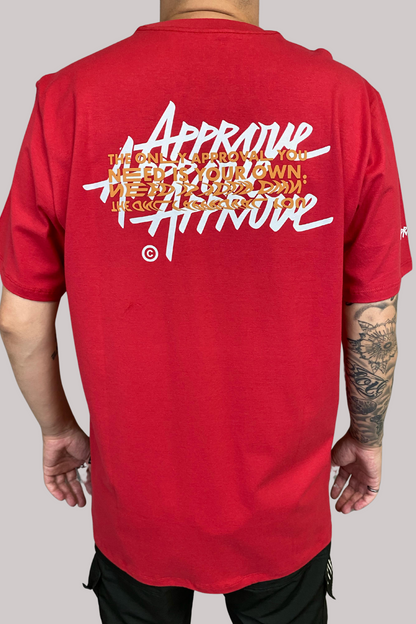 CAMISETA BOLD APPROVE BROKEN DESIGN