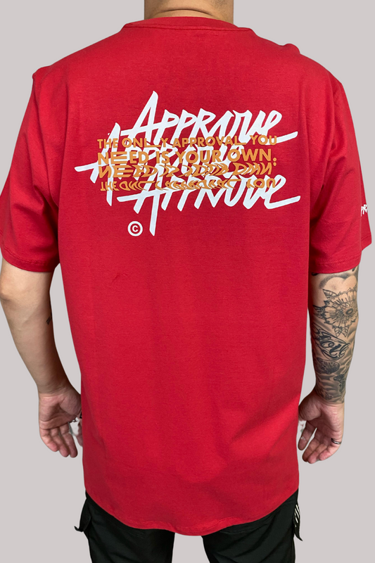 CAMISETA BOLD APPROVE BROKEN DESIGN