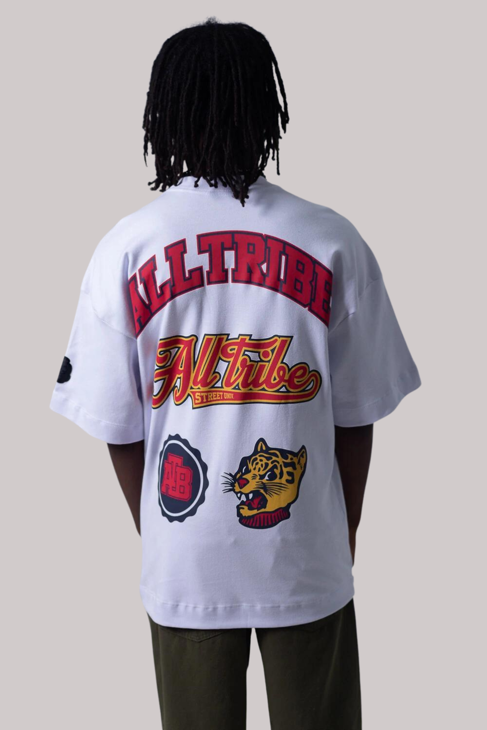 CAMISETA ALLTRIBE T-SHIRT OVERSIZED STICKERS