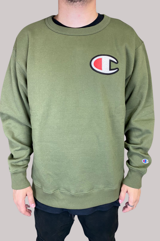 MOLETOM CHAMPION CARECA BIG LOGO