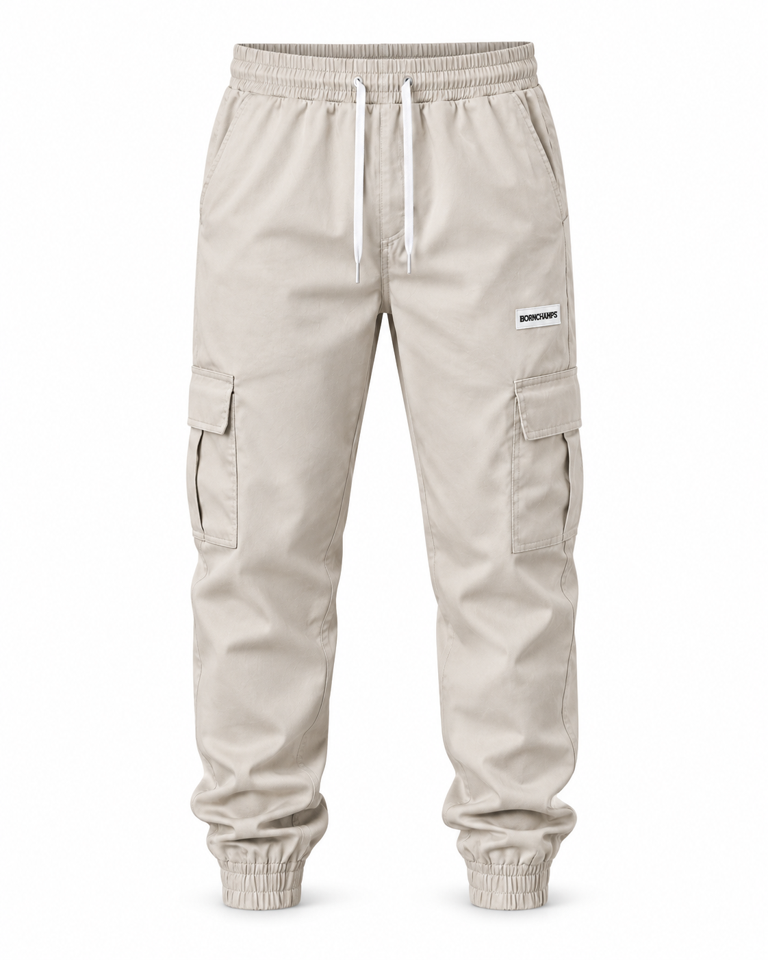 Calça  Jogger Cargo Bege