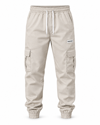 Calça  Jogger Cargo Bege