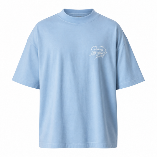 CAMISETA APPROVE HUGE YRSLF TIMELESS 7918 AZUL CLARO