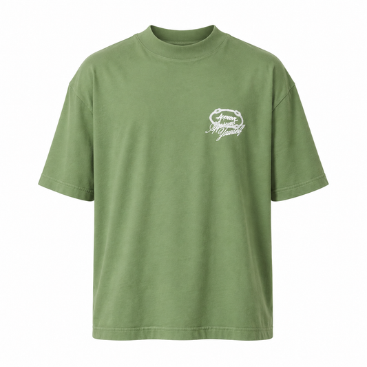 CAMISETA APPROVE HUGE YRSLF TIMELESS 7918 VERDE MUSGO