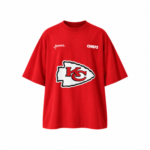 Camiseta huge Approve X NFL Chiefs Vermelho