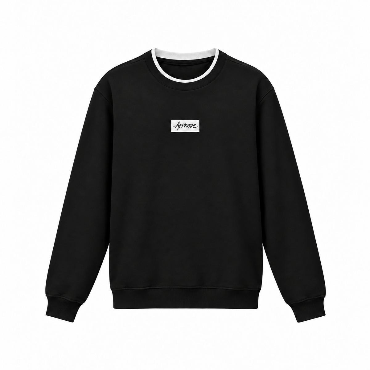 MOLETOM APPROVE CARECA CLASSIC BOX BLACK