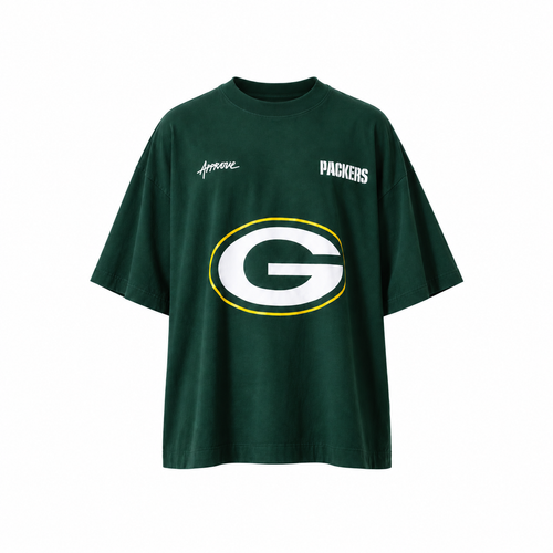 Camiseta Huge Approve X NFL Packers Verde