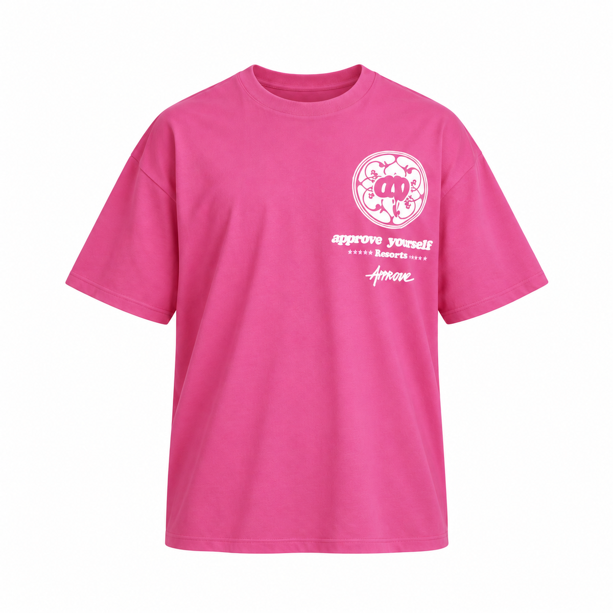 CAMISETA APPROVE HUGE RESORT BEGE