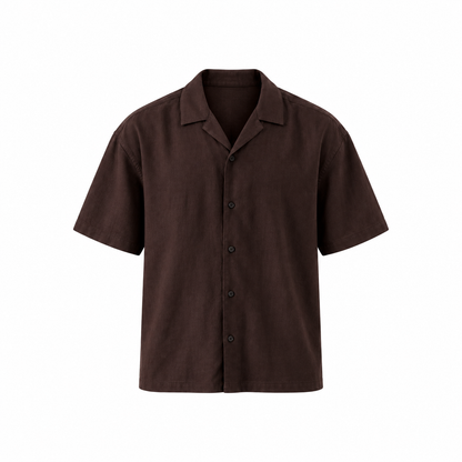 Camisa Moletinho Marron Austin