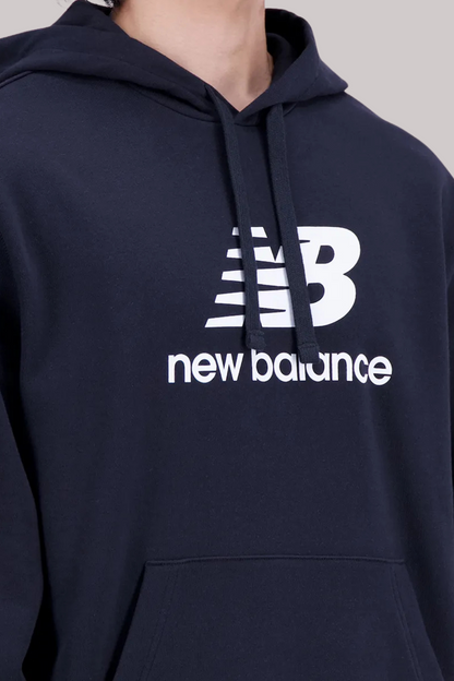 MOLETOM NEW BALANCE ESSENTIALS BASIC COM CAPUZ