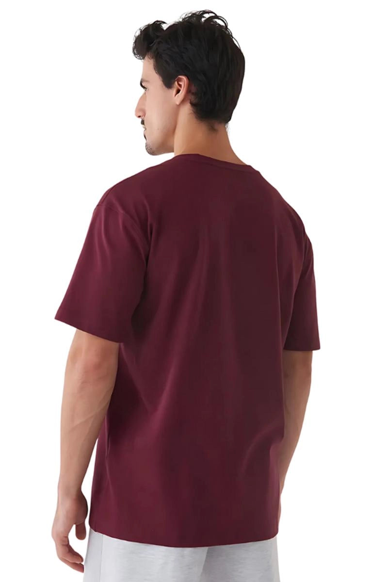 Camiseta Small Logo Masculina New Balance A137755160116- Ameixa