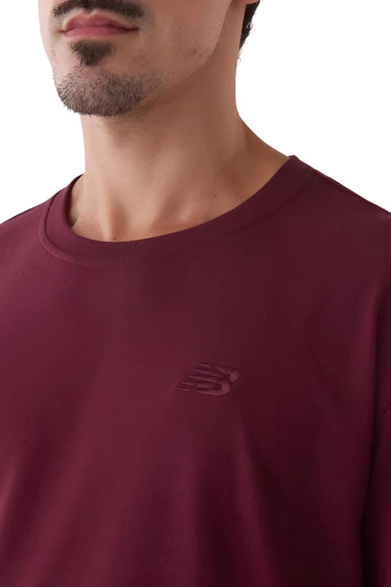 Camiseta Small Logo Masculina New Balance A137755160116- Ameixa