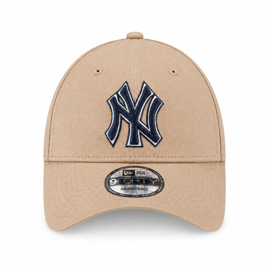 BONÉ NEW ERA 9FORTY NEW YORK YANKEES MLB CAMEL 60766823