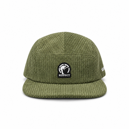 BONÉ RESPECT FIVE PANEL COTELE BON02VDO