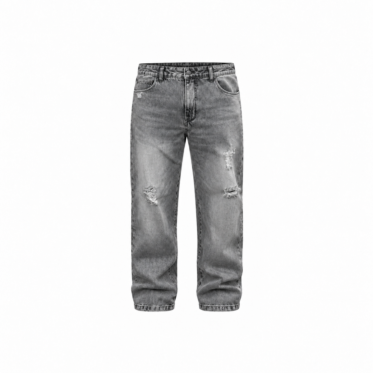 Calça Cinza Estonada