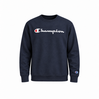 MOLETOM CHAMPION CREWNECK ATH SCRIPT GF88BY06794OAZM