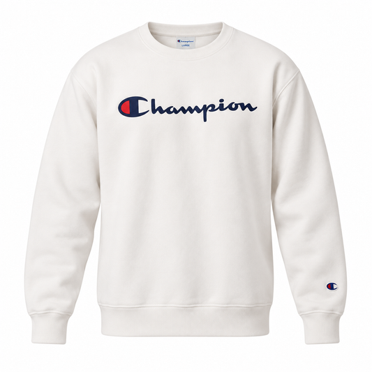 MOLETOM CHAMPION CREWNECK ATH SCRIPT GF88BY06794OFF