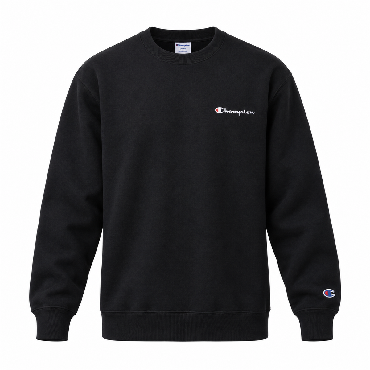 MOLETOM CHAMPION CREWNECK ATH SCRIPT GF88BY08160PT