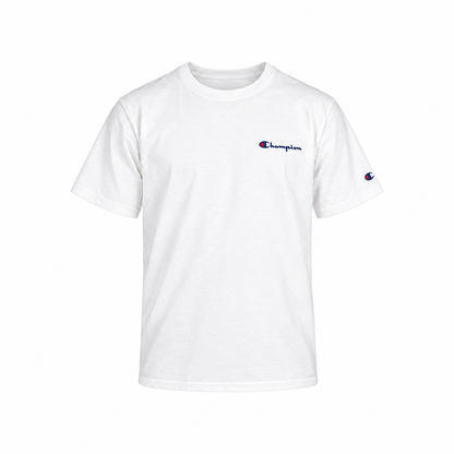 CAMISETA CHAMPION MINI SCRIPT BORDADO