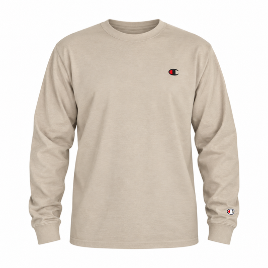 CAMISETA MANGA LONGA CHAMPION CLOG BORDADO T3244BY06145.BG