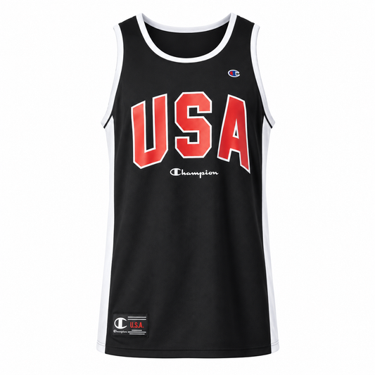 CAMISETA REGATA CHAMPION BASKET ATHLETIC USA T7634B58609G