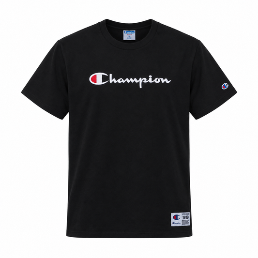 CAMISETA CHAMPION LIFE LOGO BORDADO GT220B Y08069B