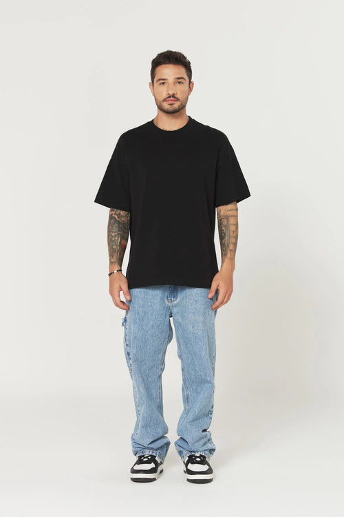 Camiseta Heavy Oversized Preto