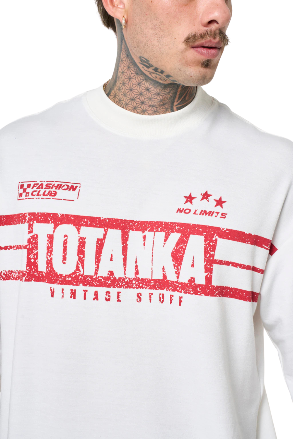 CAMISETA TOTANKA OVER FASHION STRIKE OV801101 OFF WHITE
