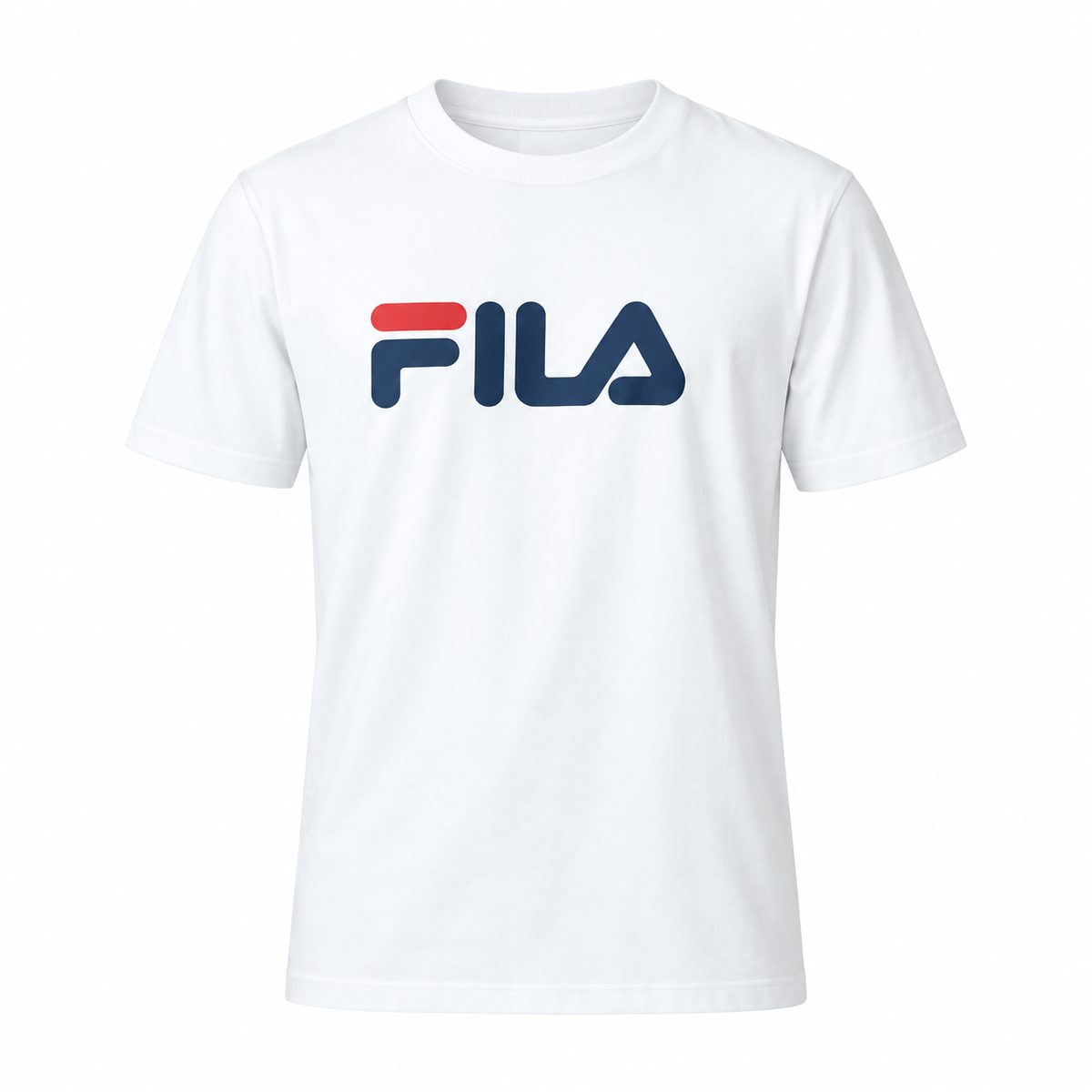 CAMISETA FILA REGULAR LETTER PREMIUM IV F11L01715.100 BRANCO