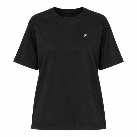 CAMISETA FEM FILA OVERSIZED LETTER GRAPHIC F12L01942 PRETO