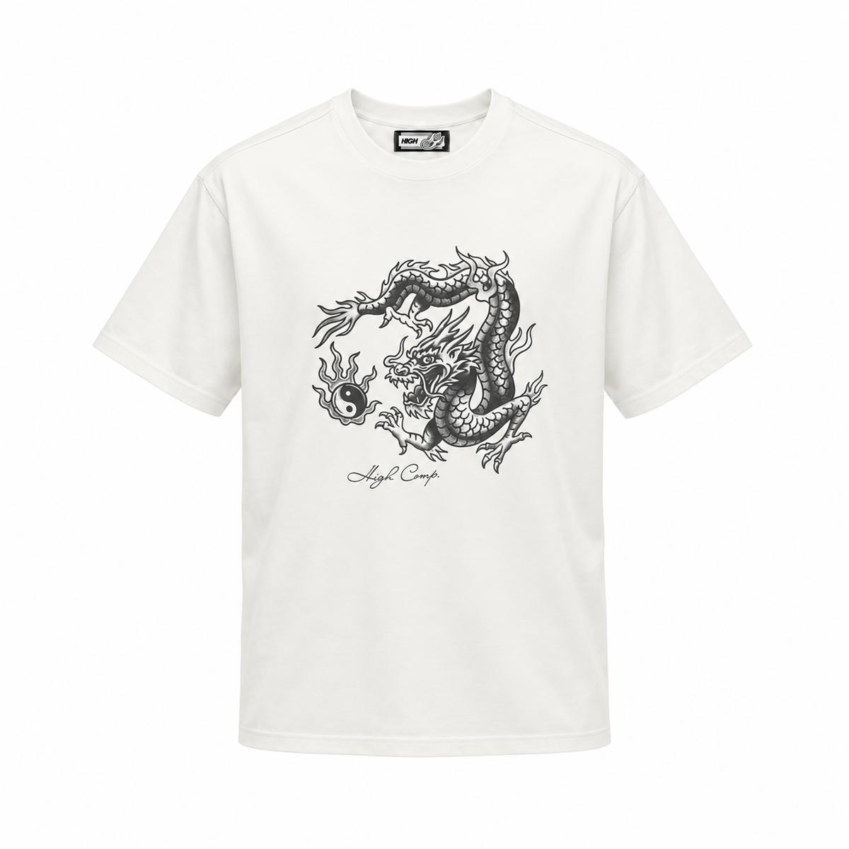 CAMISETA HIGH TEE FIRE DRAGON TS729