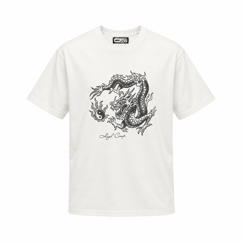 CAMISETA HIGH TEE FIRE DRAGON TS729