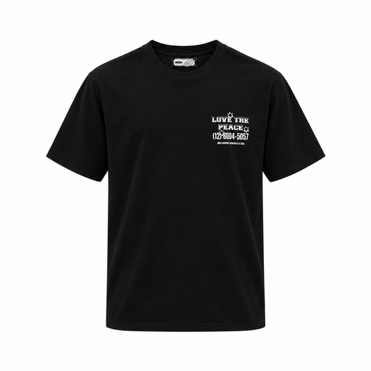 CAMISETA HIGH TEE LOVE THE PEACE TS736.02