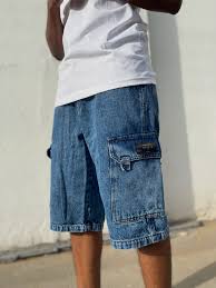 Bermuda jeans baggy cargo Austin