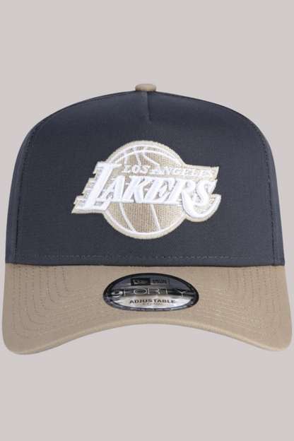 BONÉ NEW ERA 9FORTY A-FRAME NBA LOS ANGELES LAKERS DUAL COLOR NBV25BON044