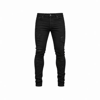 CALÇA JEANS LLEVA DESTROYED