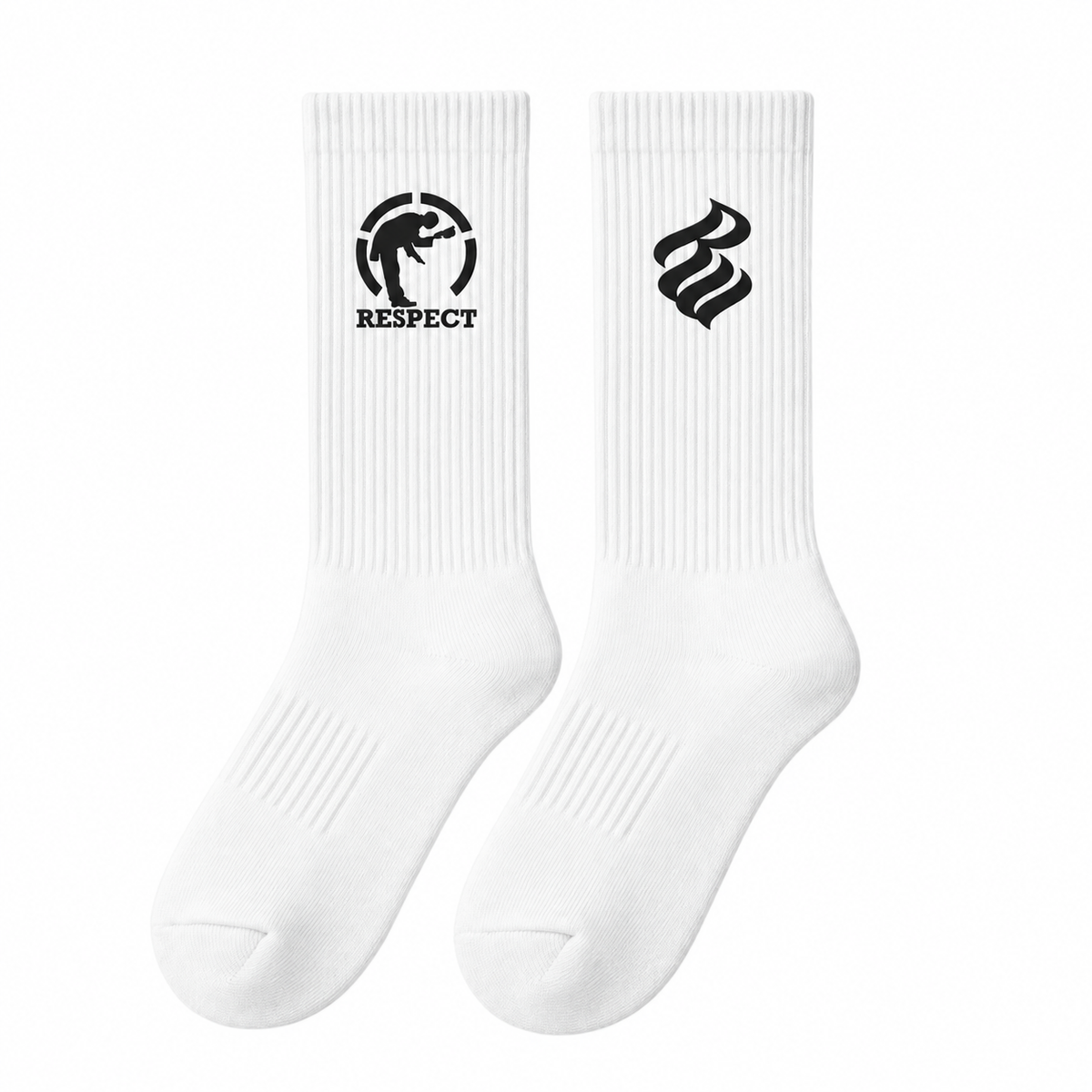MEIA RESPECT X ROCAWEAR RWMEI-PT-BR