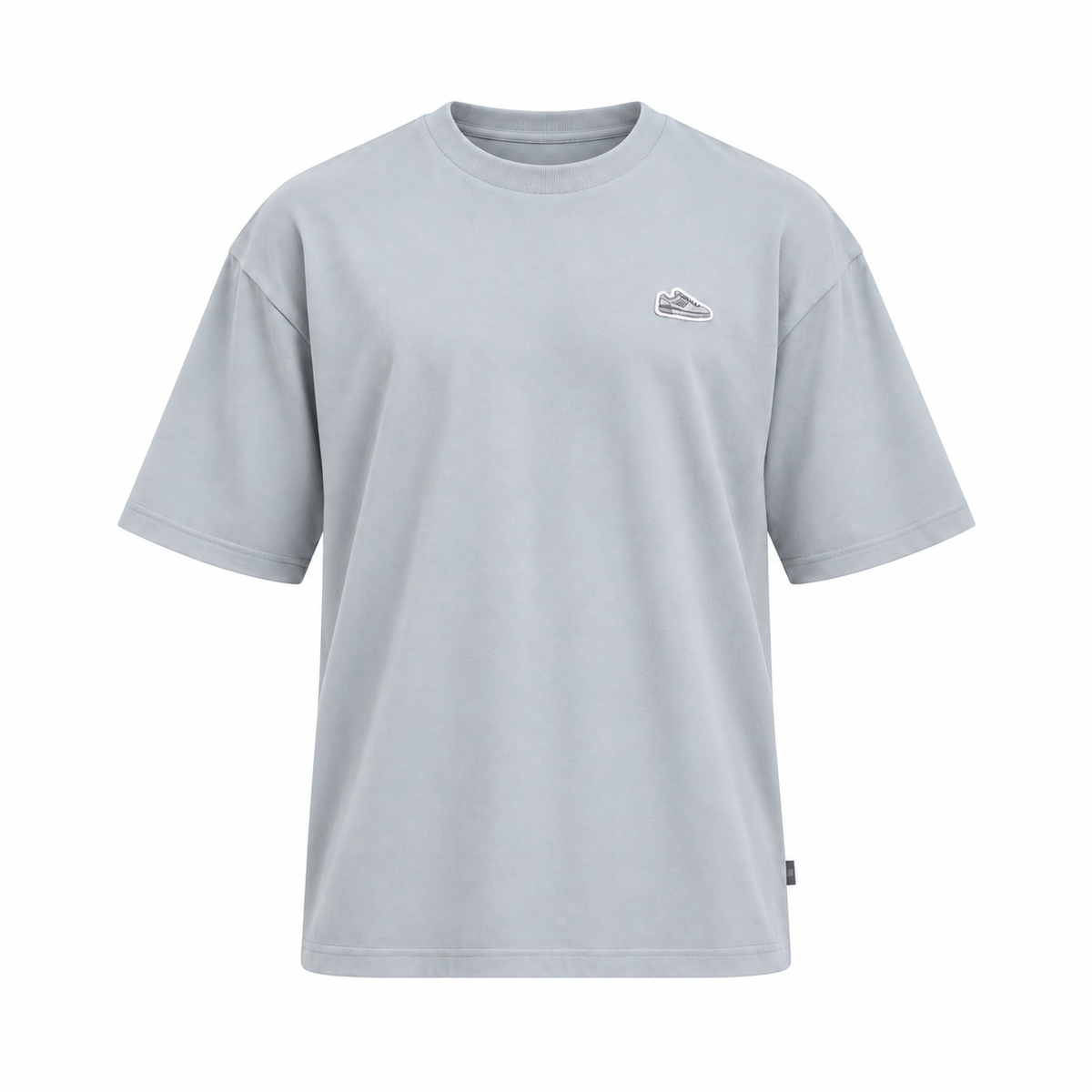 Camiseta NB Athletics 550 Patch Cinza