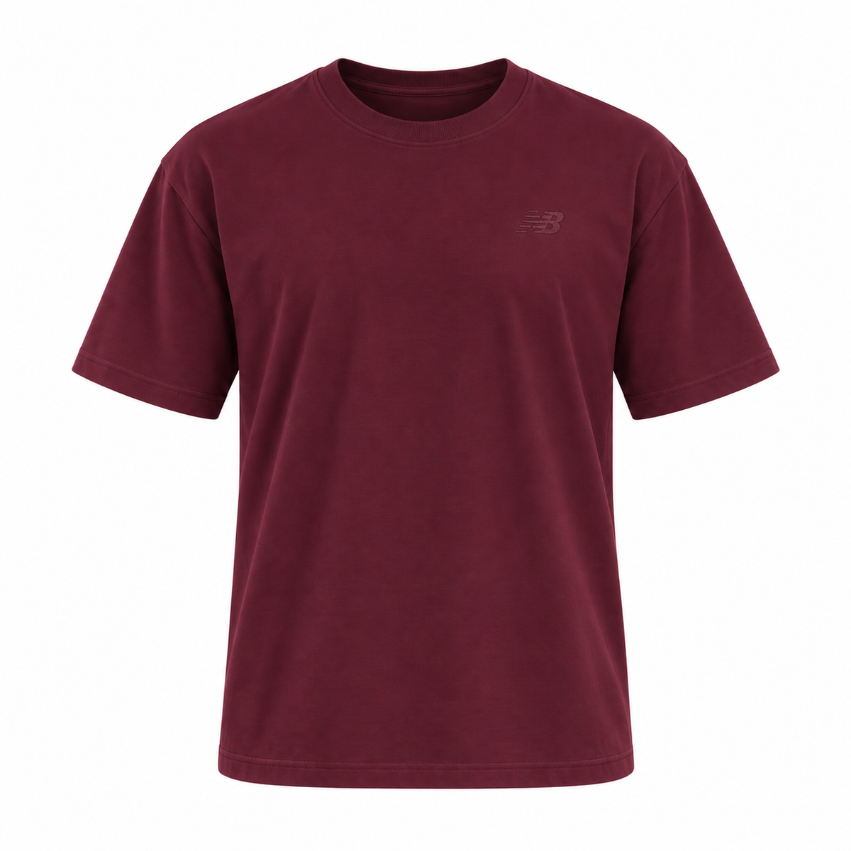 Camiseta Small Logo Masculina New Balance A137755160116- Ameixa