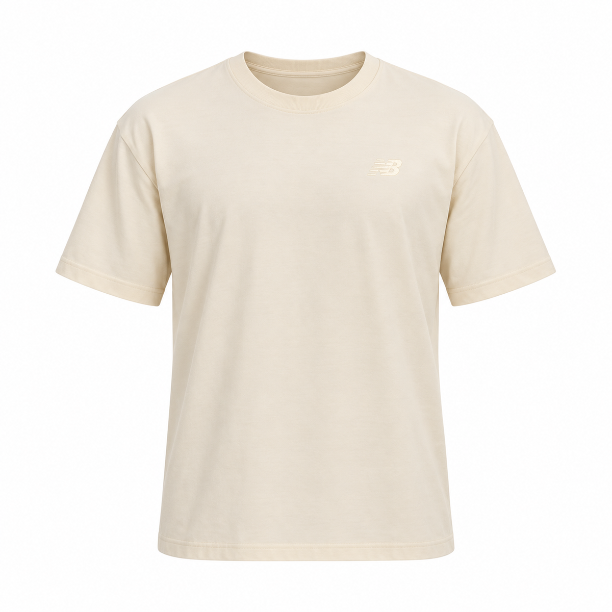 Camiseta New Balance Small Logo Bege A137755000030
