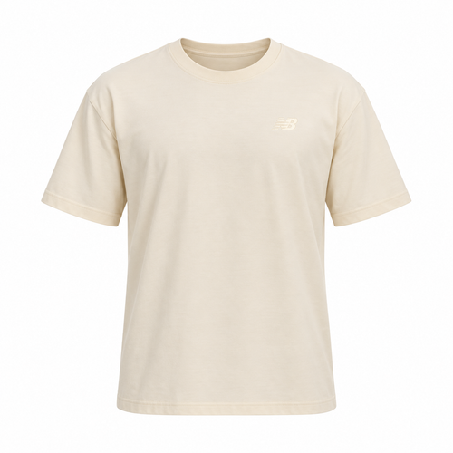 Camiseta New Balance Small Logo Bege A137755000030