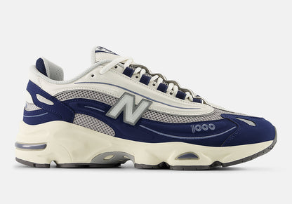 Tênis New Balance 1000 bege claro/marinho
