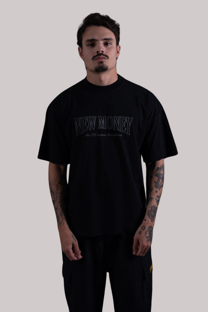 CAMISETA ALLTRIBE OVERSIZED PENNANT-NEW MONEY